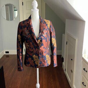 Next Petite bronze metallic jacket Size 4 (UK 8)